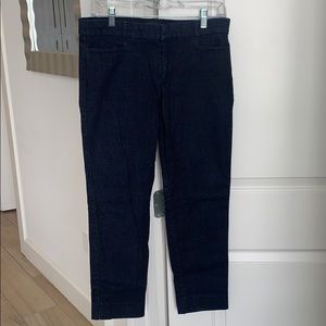 Denim dress pant